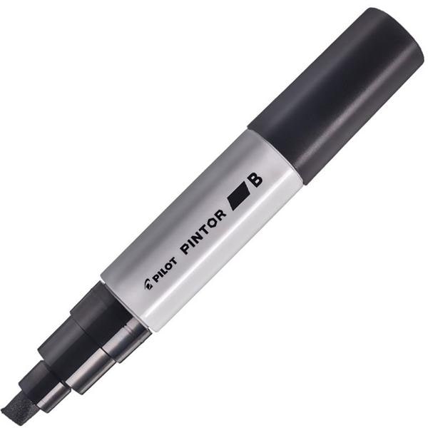 Pincel marcador Pintor ponta grossa 8,0mm pretoSW-PT Pilot BT 1 UN