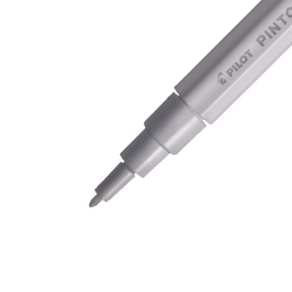 Pincel marcador Pintor ponta extra fina 0,7mm branco SW-PT Pilot BT 1 UN