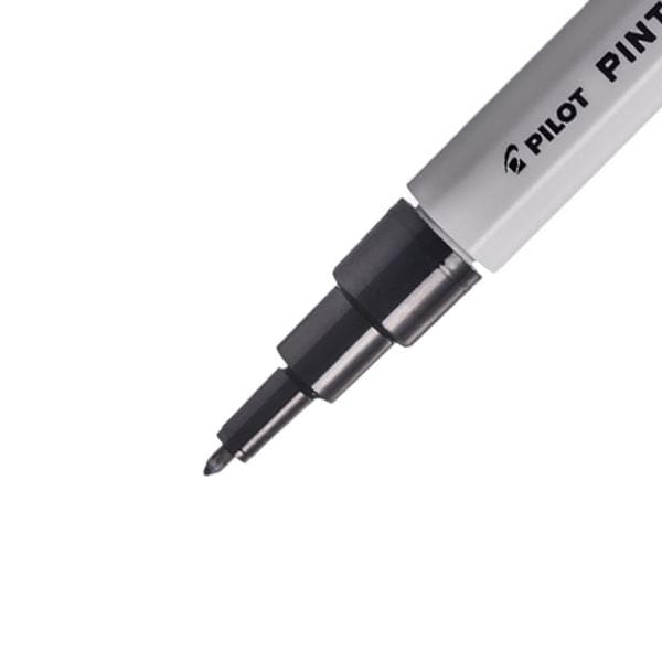 Pincel marcador Pintor ponta extra fina 0,7mm preto SW-PT Pilot BT 1 UN