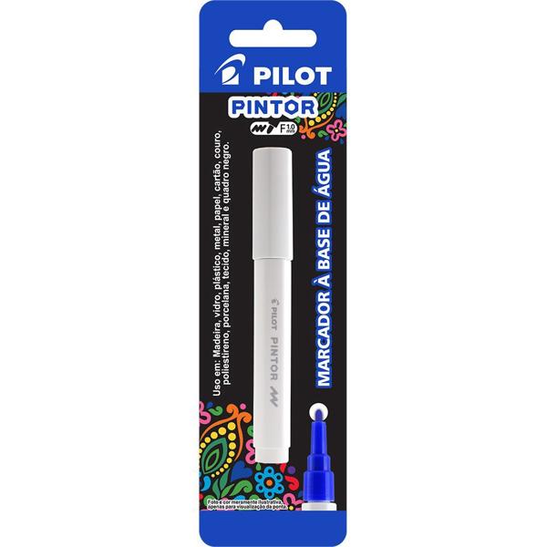 Pincel marcador Pintor ponta fina 1,0mm branco SW-PT Pilot BT 1 UN