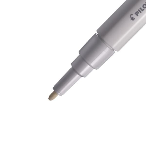 Pincel marcador Pintor ponta fina 1,0mm branco SW-PT Pilot BT 1 UN