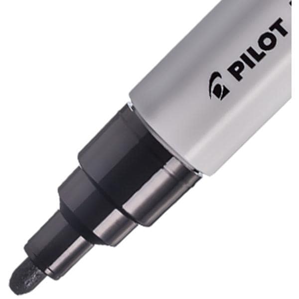 Pincel marcador Pintor ponta média 1,4mm preto SW-PT Pilot BT 1 UN