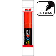 Pincel marcador 5.5 Posca, Vermelha, PC-7M 55.1508, Uniball - BT 1 UN