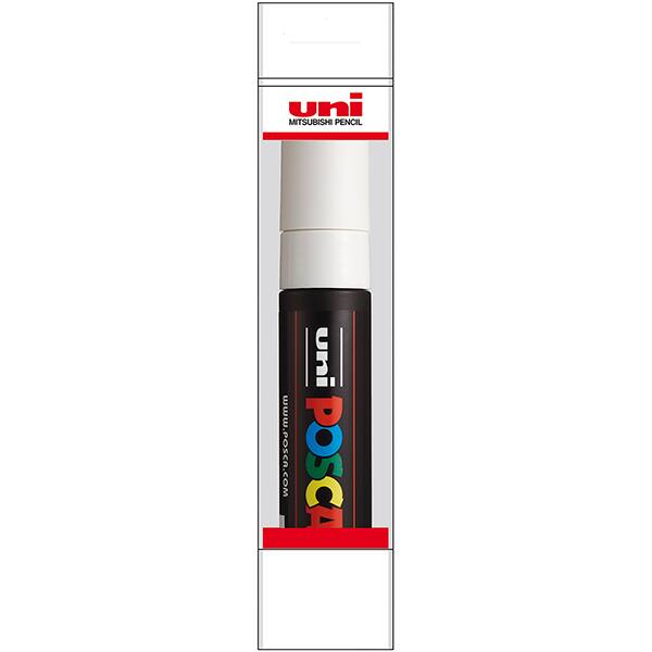 Pincel marcador 15.0 Ponta Chanfrada, Preta, Branca, PC-17K 42.7220, Uniball - BT 1 UN Pincel marcador 15.0 Ponta Chanfrada, Preta, Branca, PC-17K 42.7220, Uniball - BT 1 UN