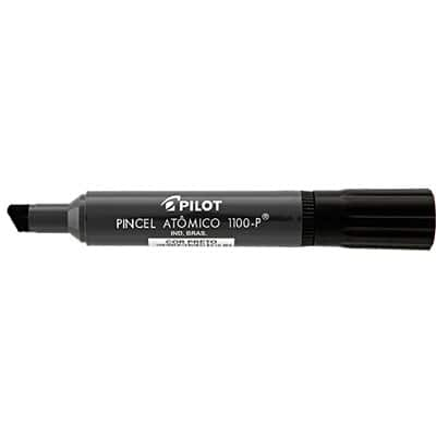 Pincel marcador atômico preto 1.100-p Pilot CX 12 UN