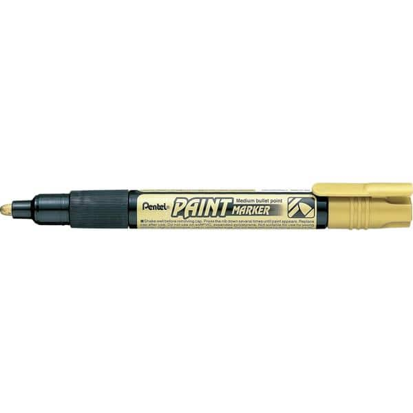 Pincel marcador permanente Paint Marker dourado SM/MMP20-X Pentel BT 1 UN