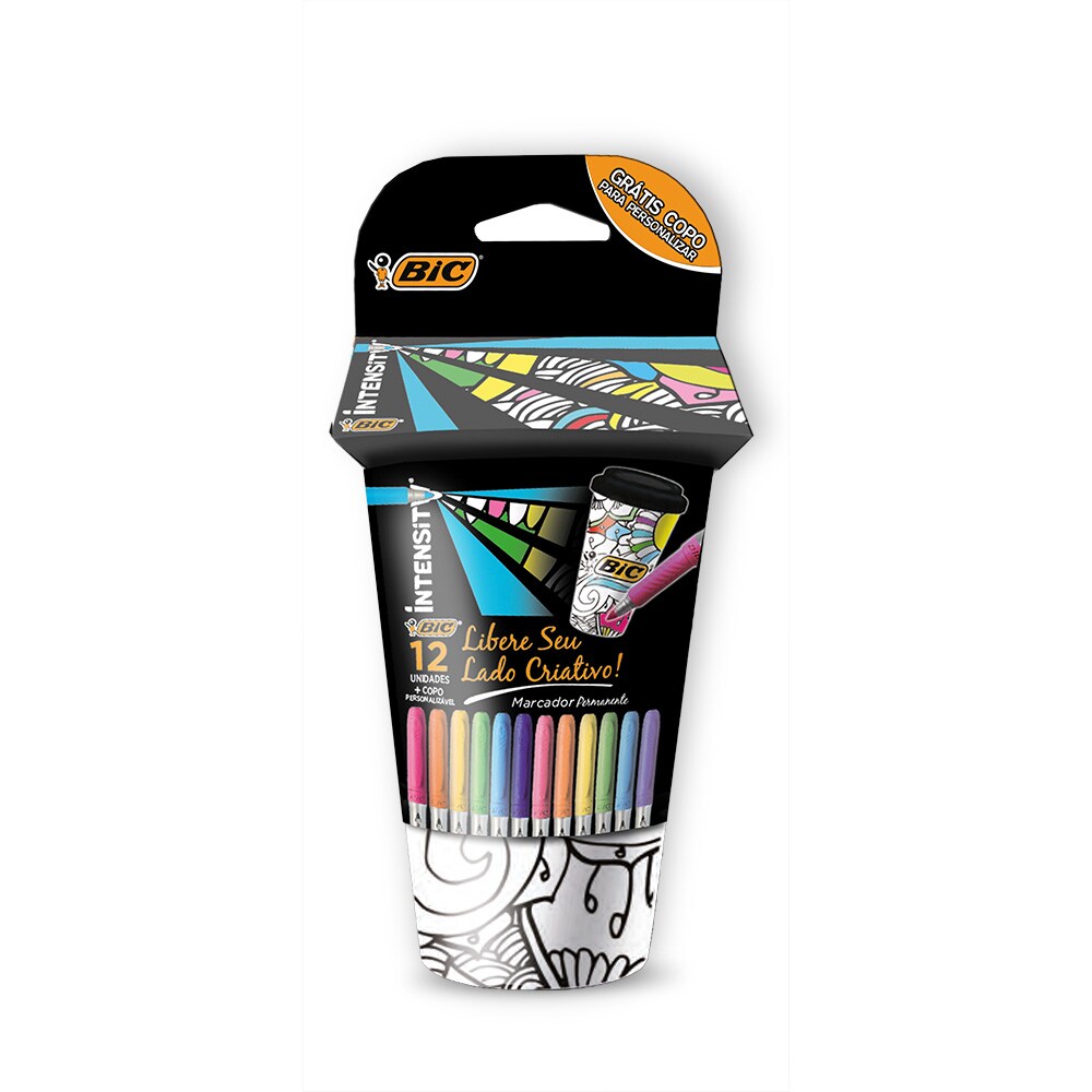 KIT MARCADORES BIC INTENSITY LIBERA TU LADO CREATIVO x34 - Tomy