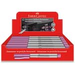 Pincel marcador permanente, Rosa metálico, Faber-Castell - CX 12 UN