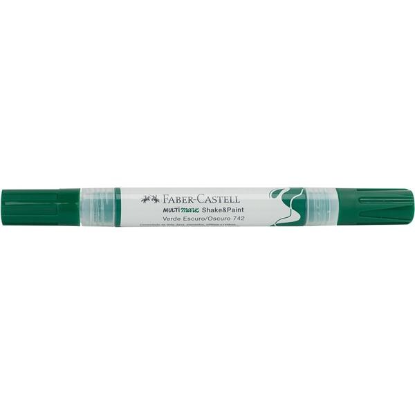 Marcador Multisuperfície MultiMark, Verde Escuro, Faber-Castell - 1 UN