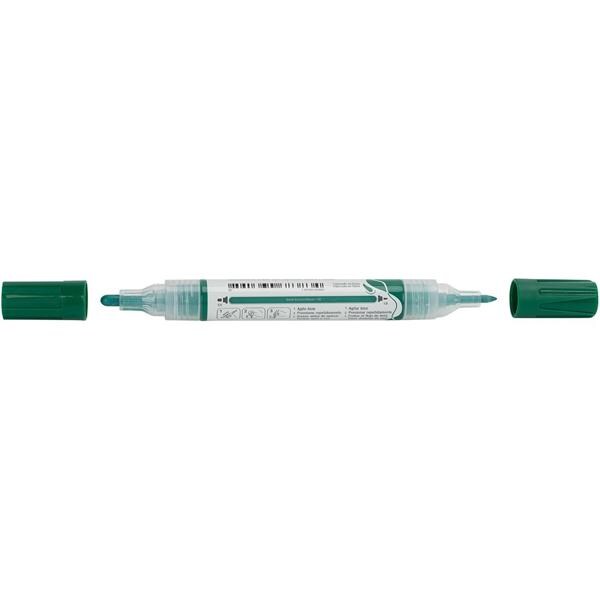 Marcador Multisuperfície MultiMark, Verde Escuro, Faber-Castell - 1 UN