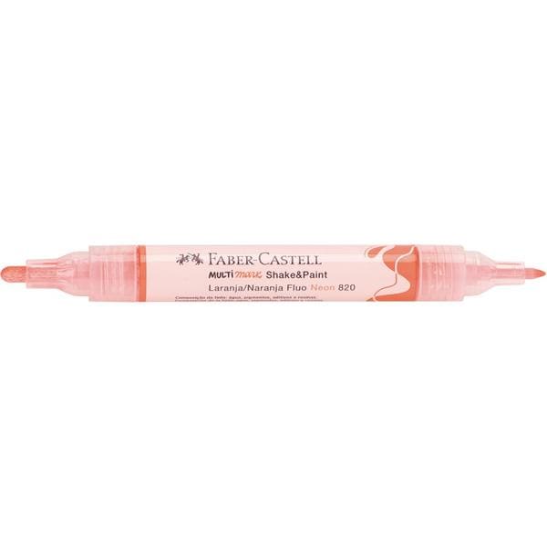 Marcador Multisuperfície MultiMark, Laranja Neon, Faber-Castell - 1 UN