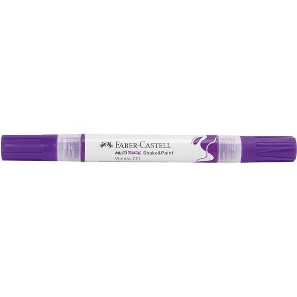 Marcador Multisuperfície MultiMark, Violeta, Faber-Castell - 1 UN