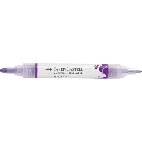 Marcador Multisuperfície MultiMark, Violeta, Faber-Castell - 1 UN