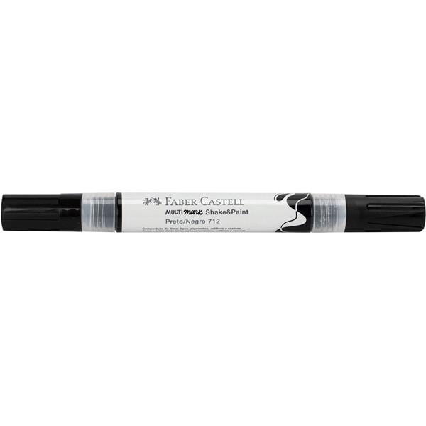 Marcador Multisuperfície MultiMark, Preto, Faber-Castell - 1 UN 1 UN