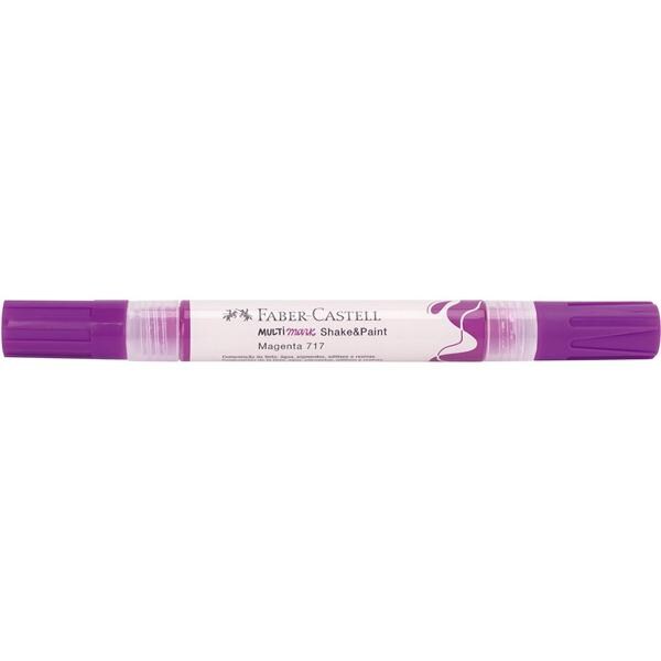 Marcador Multisuperfície MultiMark, Magenta, Faber-Castell - 1 UN