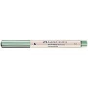 Marcador Multisuperfície MultiMark, Ponta fina de 1,0mm, Verde Metálico, Faber-Castell - 1 UN