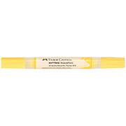 Marcador Multisuperfície MultiMark, Ponta dupla 1,0mm e 3,0mm, Amarelo pastel, Faber-Castell - Marcador Multisuperfície MultiMark, Ponta dupla 1,0mm e 3,0mm, Amarelo pastel, Faber-Castell -