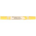 Marcador Multisuperfície MultiMark, Ponta dupla 1,0mm e 3,0mm, Amarelo pastel, Faber-Castell - 1 UN