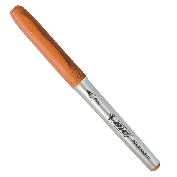 Pincel Marcador Permanente BIC Intensity, Com Grip, Traço 1,1mm, Cor Laranja, 971160 - PT 1 UN