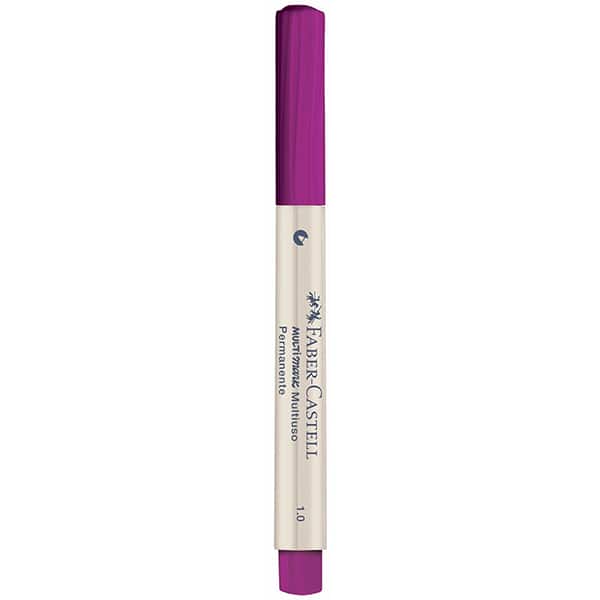 Pincel marcador permanente Multimark, 1.0mm, Uva, MM/10UV752, Faber-Castell - 1 UN