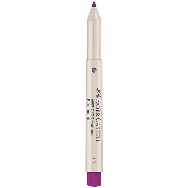 Pincel marcador permanente Multimark, 1.0mm, Uva, MM/10UV752, Faber-Castell - 1 UN