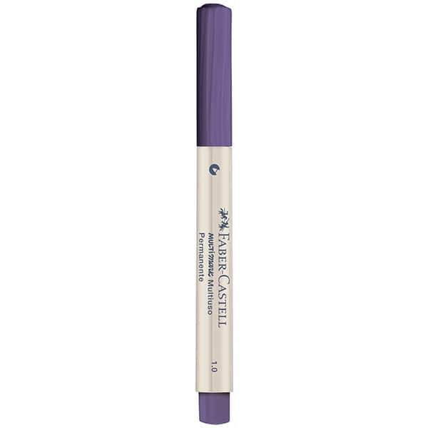 Pincel marcador permanente Multimark, 1.0mm, Violeta, MM/10VL771, Faber-Castell - 1 UN