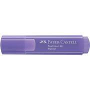 Pincel marca texto pastel, Roxo, Faber-Castell - 1 UN Pincel marca texto pastel, Roxo, Faber-Castell - 1 UN
