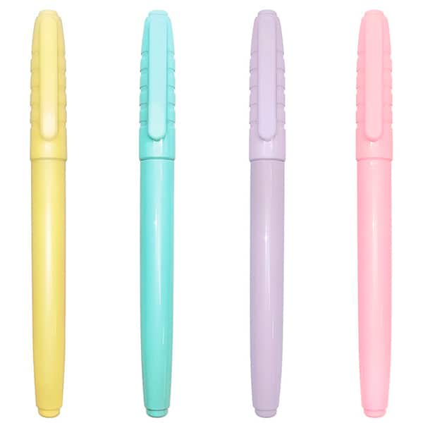 Pincel Marca Texto Tom Pastel, Spiral - BT 4 UN