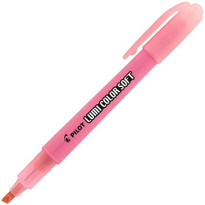 Pincel marca texto lumi-color pastel 6 cores Pilot BT 1 UN