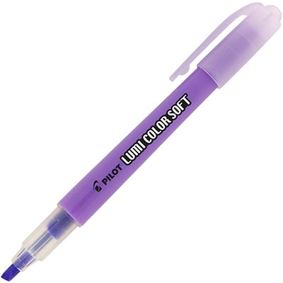 Pincel marca texto lumi-color pastel 6 cores Pilot BT 1 UN