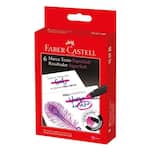 Marca Texto em Gel SuperSoft Rosa, 6 unidades, Faber-Castell CX 6 UN