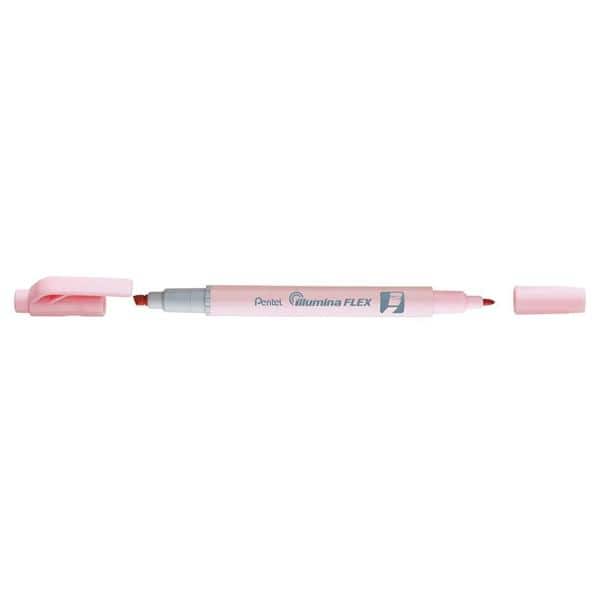 Pincel marca texto, kit illumina flex tom pastel, KITSLW11-3, Pentel - ET 3 UN