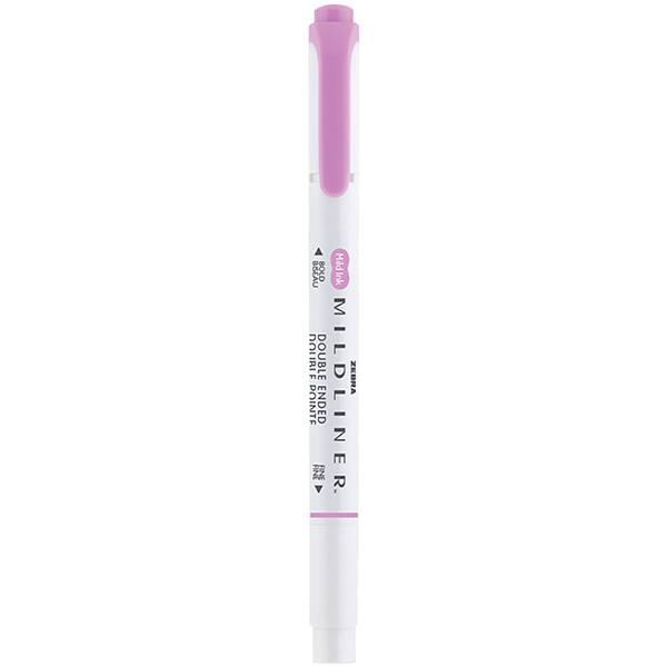 Pincel marca texto Mildliner, Ponta dupla, Magenta, 23.023, Zebra - BT 1 UN Pincel marca texto Mildliner, Ponta dupla, Magenta, 23.023, Zebra - BT 1 UN