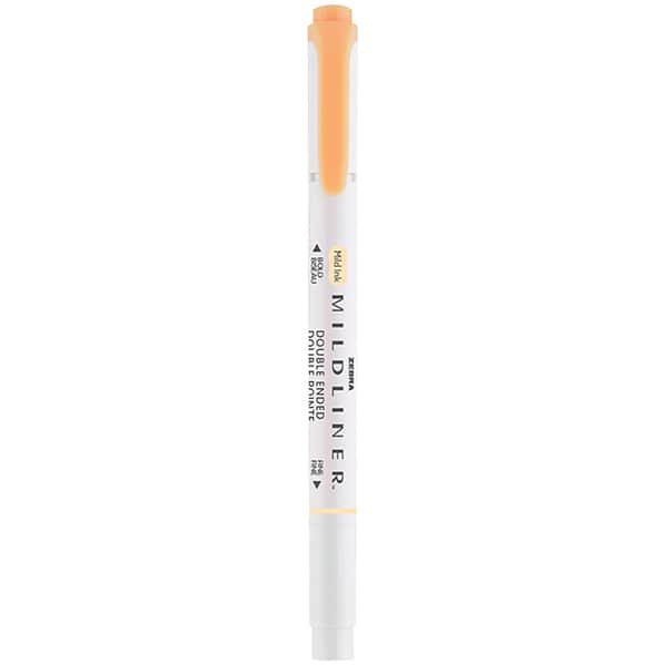 Pincel marca texto Mildliner, Ponta dupla, Laranja, 23.029, Zebra - BT 1 UN Pincel marca texto Mildliner, Ponta dupla, Laranja, 23.029, Zebra - BT 1 UN