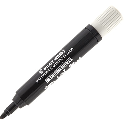 Pincel quadro branco WBM-7, Preto, CX012PR, Pilot - CX 12 UN