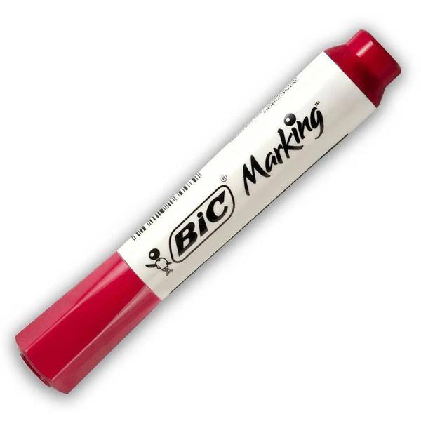 Pincel quadro branco 2,0mm vermelho 904402 Bic PT 12 UN