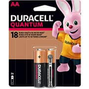 Pilha Alcalina Duracell Pequena AA Quantum - BT 2 UN Pilha Alcalina Duracell Pequena AA Quantum - BT 2 UN