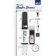 Pincel Marcador para quadro branco recarregável, Ponta de 3,0mm, Preto, G206, Spiral - PT 1 UN Pincel Marcador para quadro branco recarregável, Ponta de 3,0mm, Preto, G206, Spiral - PT 1 UN