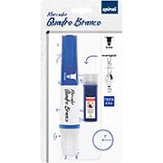 Pincel Marcador para quadro branco recarregável, Ponta de 3,0mm, Azul, G206, Spiral - PT 1 UN Pincel Marcador para quadro branco recarregável, Ponta de 3,0mm, Azul, G206, Spiral - PT 1 UN