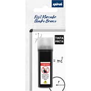 Refil de tinta para pincel quadro branco, 3,0mm, Preto, G206T, Spiral - PT 1 UN Refil de tinta para pincel quadro branco, 3,0mm, Preto, G206T, Spiral - PT 1 UN