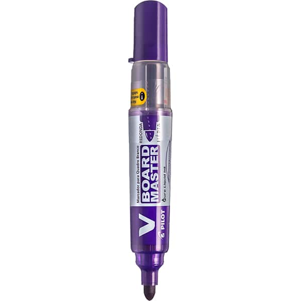 Pincel para quadro branco recarregável, Violeta, Ponta de 2,3mm, Pilot - BT 1 UN