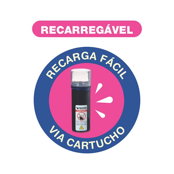 Pincel para quadro branco recarregável, Laranja, Ponta de 2,3mm, Pilot - BT 1 UN