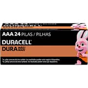 Pilha Alcalina Duracell Palito AAA - CX 24 UN Pilha Alcalina Duracell Palito AAA - CX 24 UN