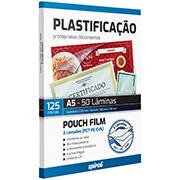 Plástico para plastificação 148x210x0,05 A5 Spiral PT 50 UN PT 50 UN Plástico para plastificação 148x210x0,05 A5 Spiral PT 50 UN PT 50 UN