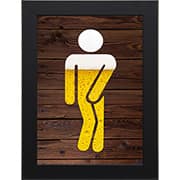 Placa p/ sinalização 15x21 Fluxo Intenso Cavalheiro 8003 Decorex PT 1 UN