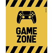 Placa Decorativa - Jogo Online Nao Tem Pause - 180X180Mm