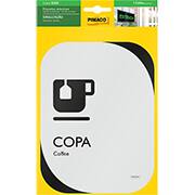 Placa para sinalização adesiva, Copa, 138 x 185mm, 970976, Pimaco - PT 1 UN Placa para sinalização adesiva, Copa, 138 x 185mm, 970976, Pimaco - PT 1 UN