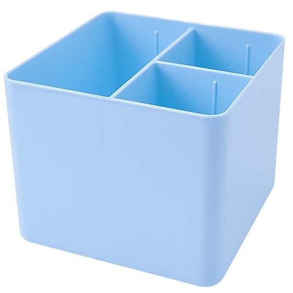 Organizador de mesa azul pastel com 3 divisórias 3020.BP.00 Dello 1 UN