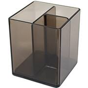 Organizador de mesa modular com divisória, Fumê, 10330115, Maxcril - CX 1 UN