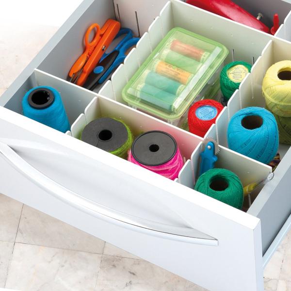 Organizador de gaveta modular 40x10cm 5067 ARTHI PT 4 UN